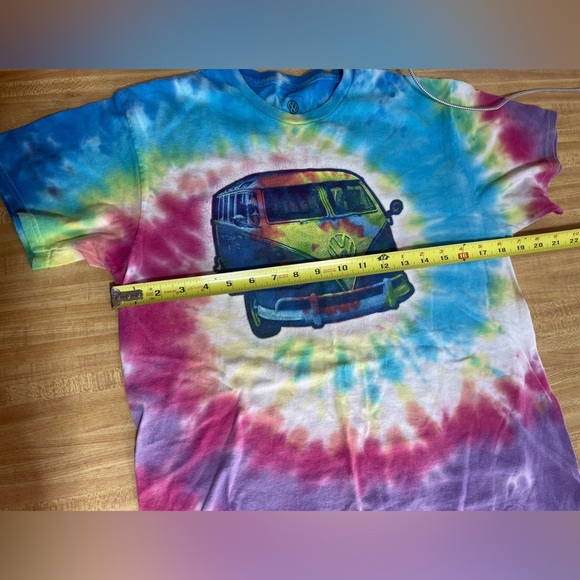 Volkswagen hippie van tie dye cotton T-shirt women’s size M - Picture 13 of 14